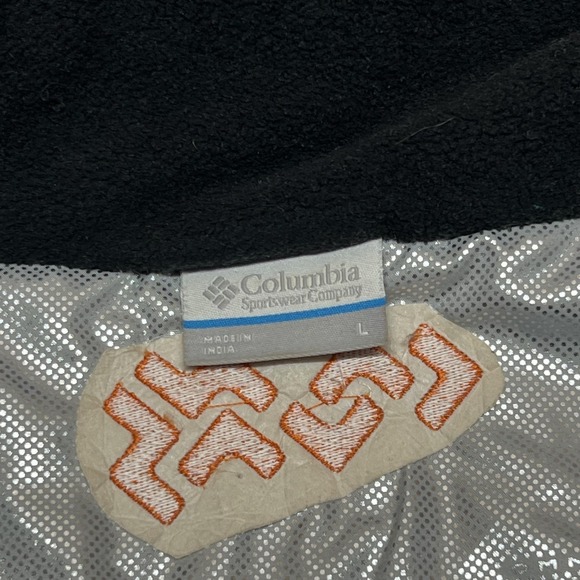 Columbia Omni-Heat Jacket Womens Large Black Fleece Lined Full Zip Canvas Credit - Picture 6 of 12